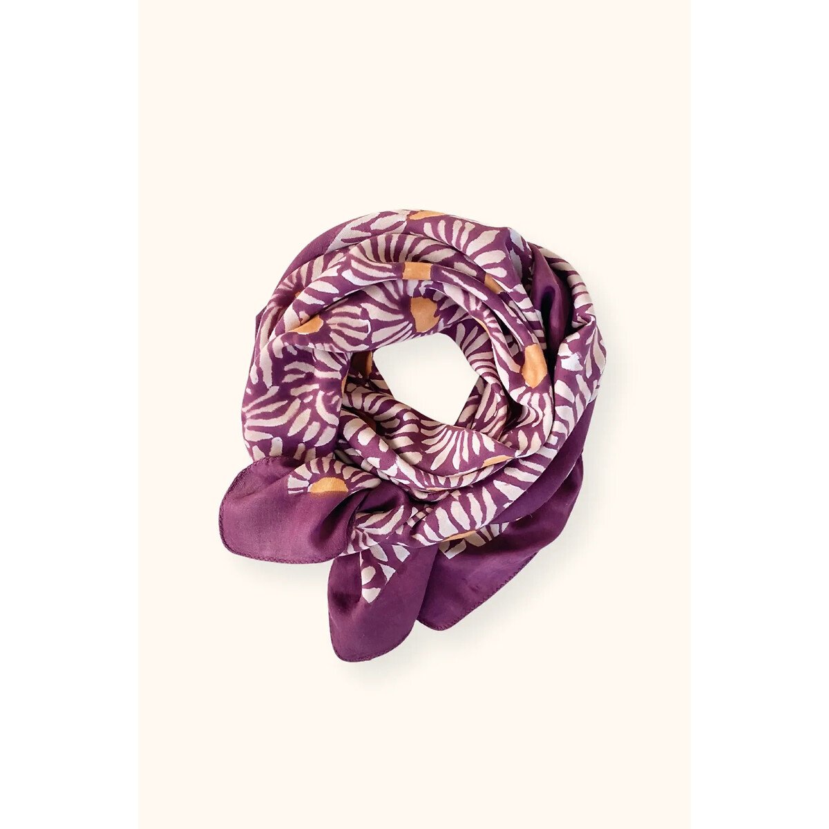 APACHES COLLECTIONS LALAVIDA grote sjaal met print Marguerite