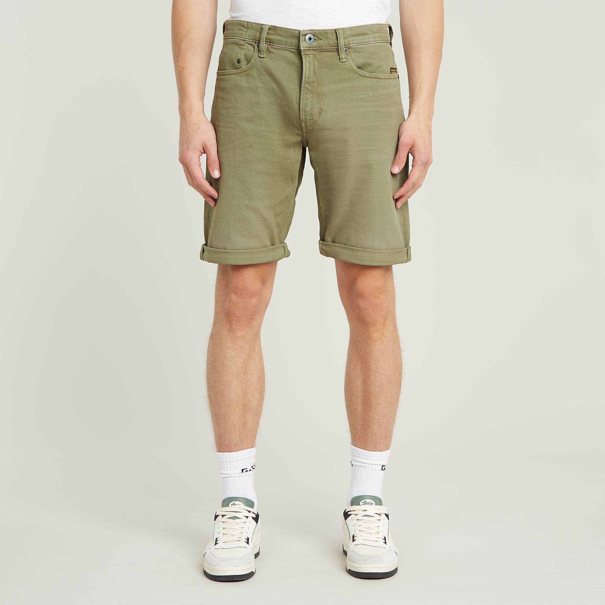 G-Star RAW Mosa Straight Short - Groen - Heren