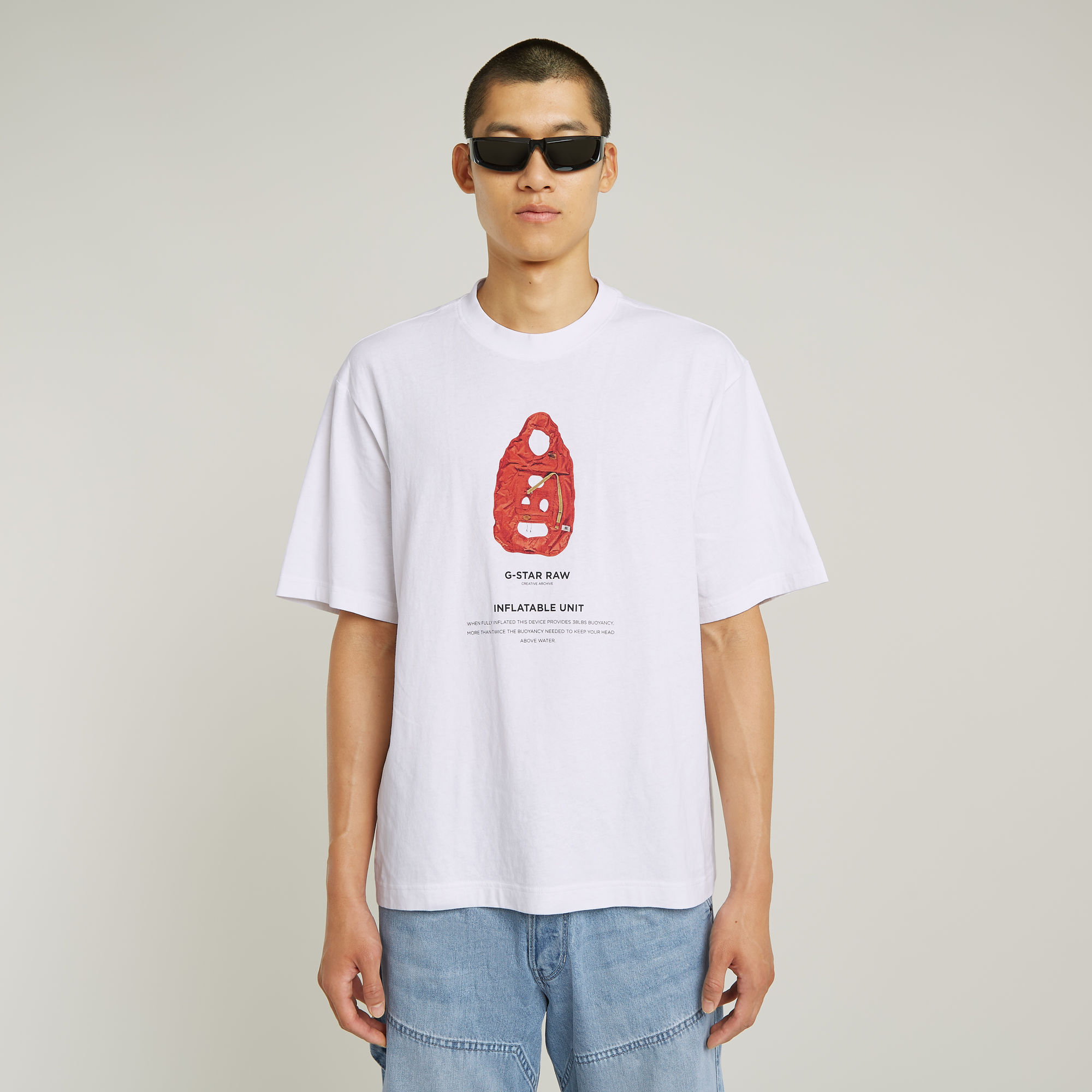 G-Star RAW Archive Print Boxy T-Shirt - Anders - Heren