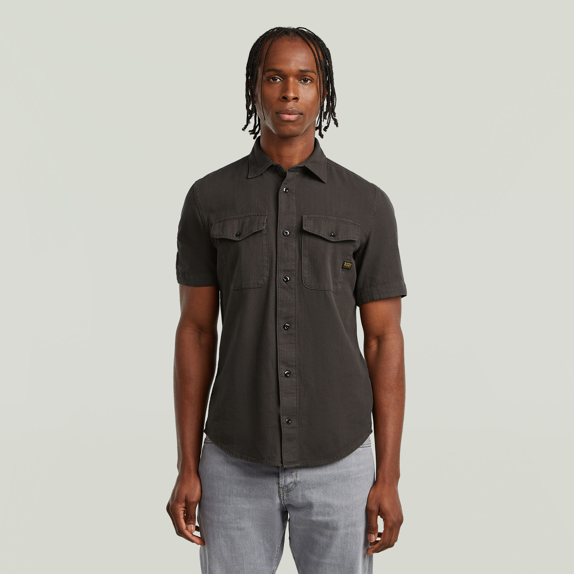 G-Star RAW Marine Slim Shirt - Grijs - Heren