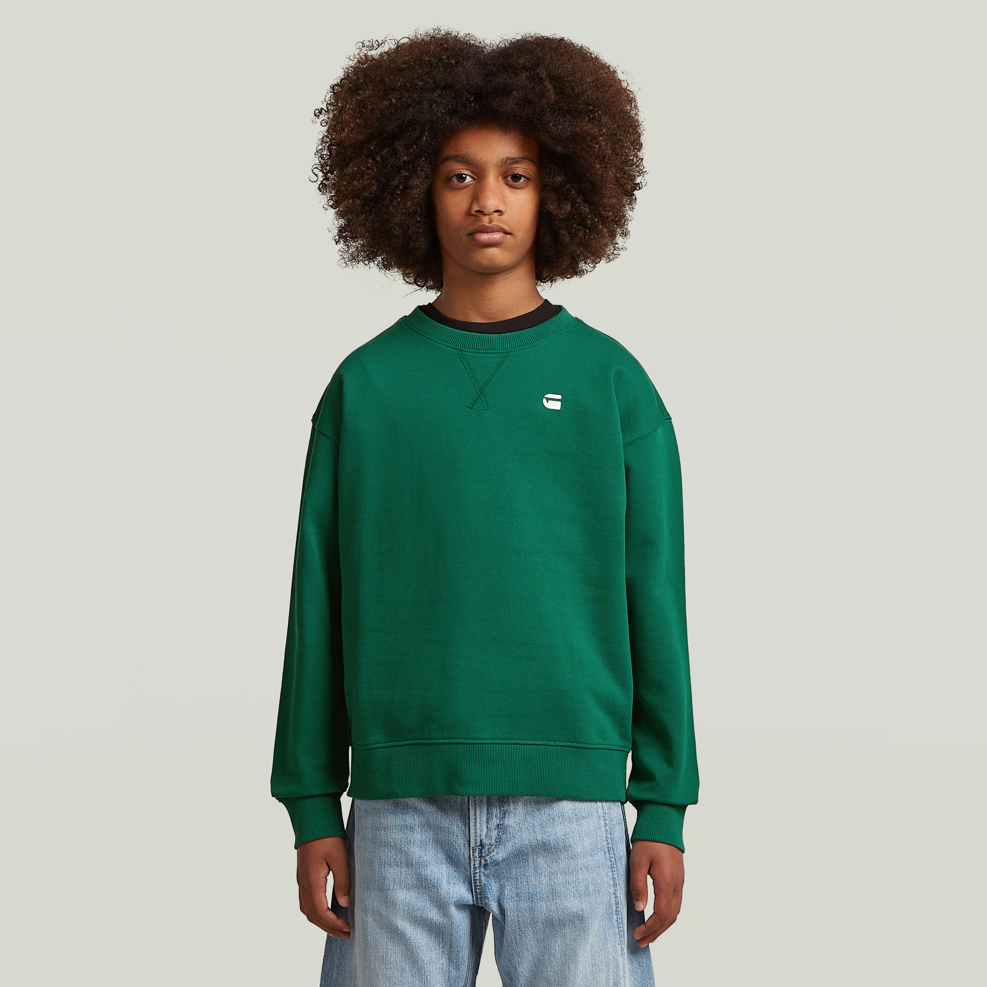 G-Star RAW Loose Sweater Jongens - Groen - jongens
