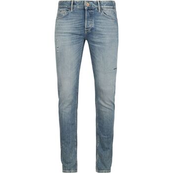 Broek Cast Iron Riser Jeans Slim Soft Blauw