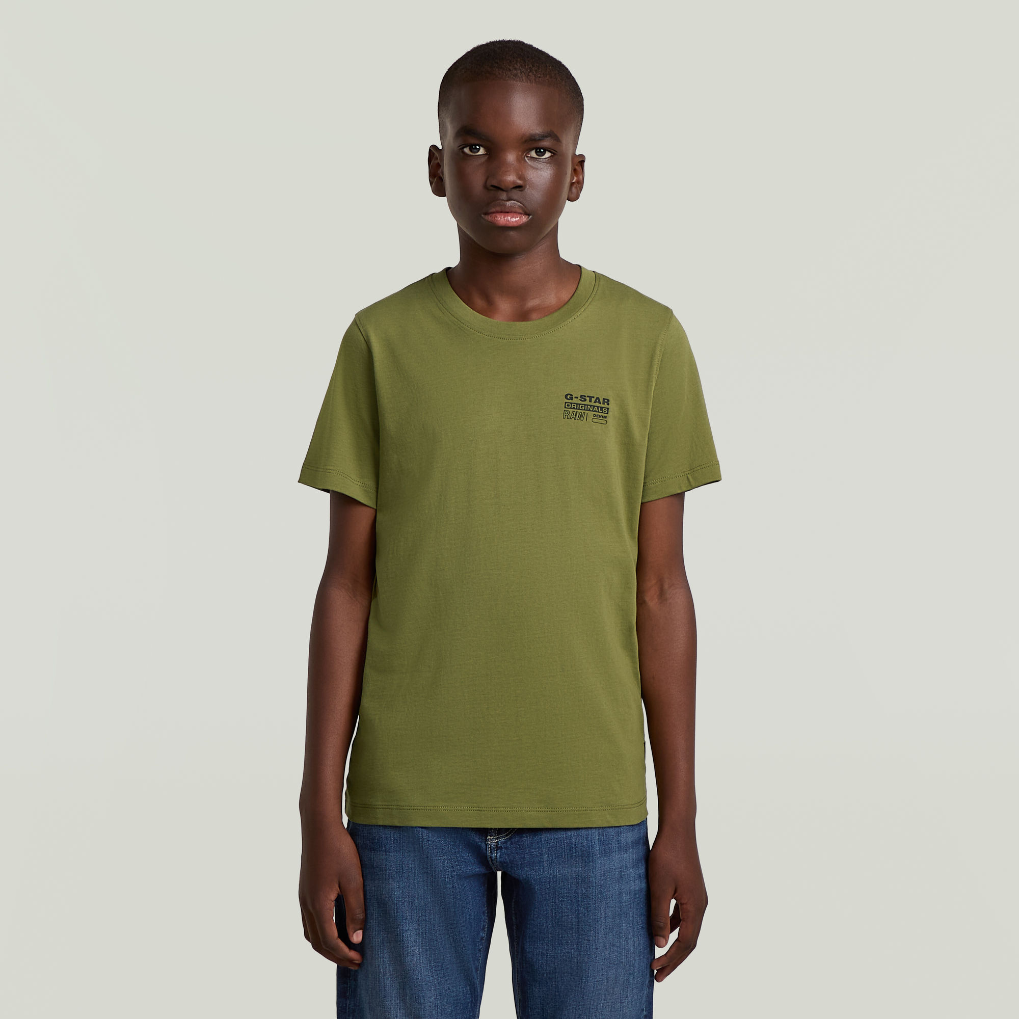 G-Star RAW T-shirt Jongens - Groen - jongens