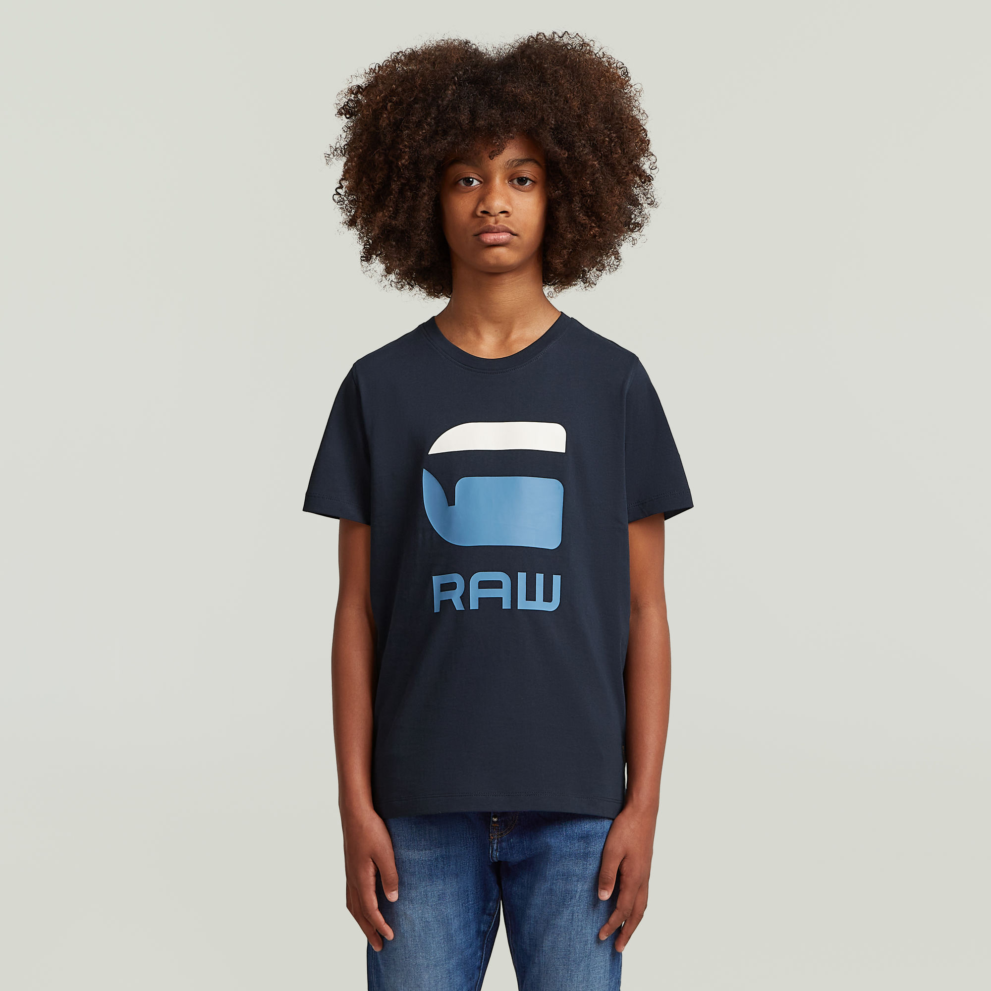 G-Star RAW T-shirt Jongens - Donkerblauw - jongens