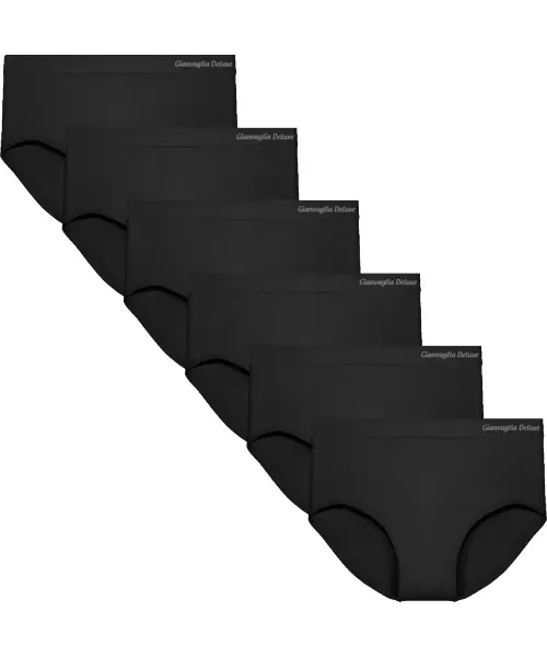 Gianvaglia 12-pak naadloze slips dames - Seamless onderbroek - Multipack ondergoed