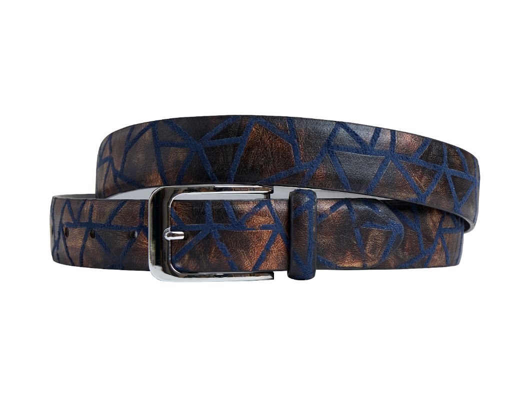 Bronzi Triangle (Riem) - PRE-ORDER Lureaux - Nette Riemen Voor Heren