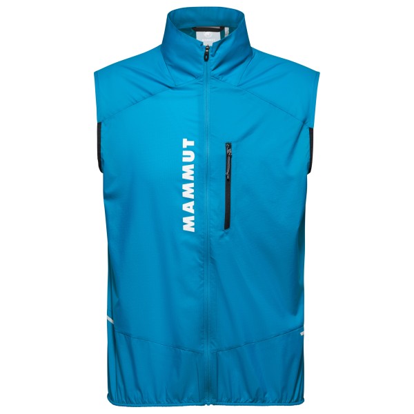 Mammut - Aenergy Trailrunning Windbreaker Hybrid Vest - Softshellbodywarmer, blauw