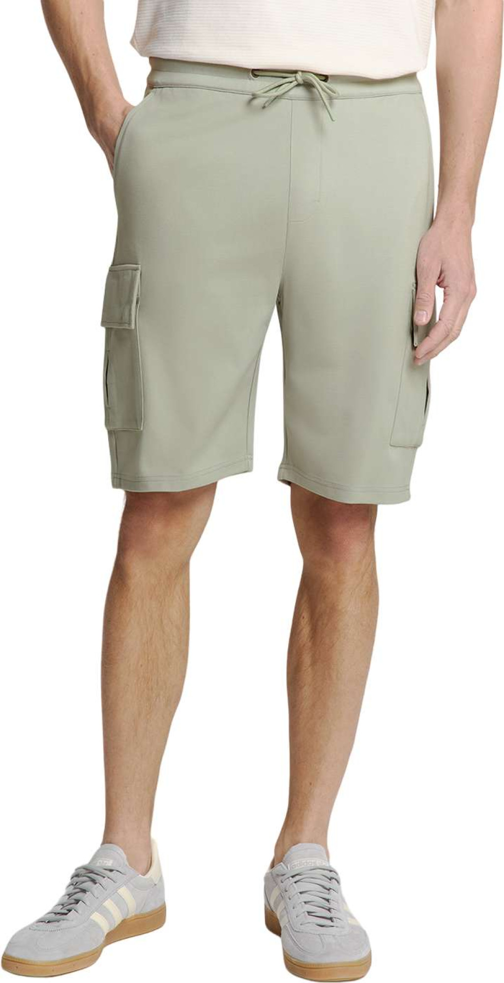 No Excess Short cargo jersey smoke