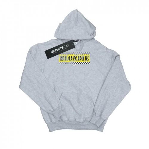 Blondie Heren Taxi 74 Hoodie L wit