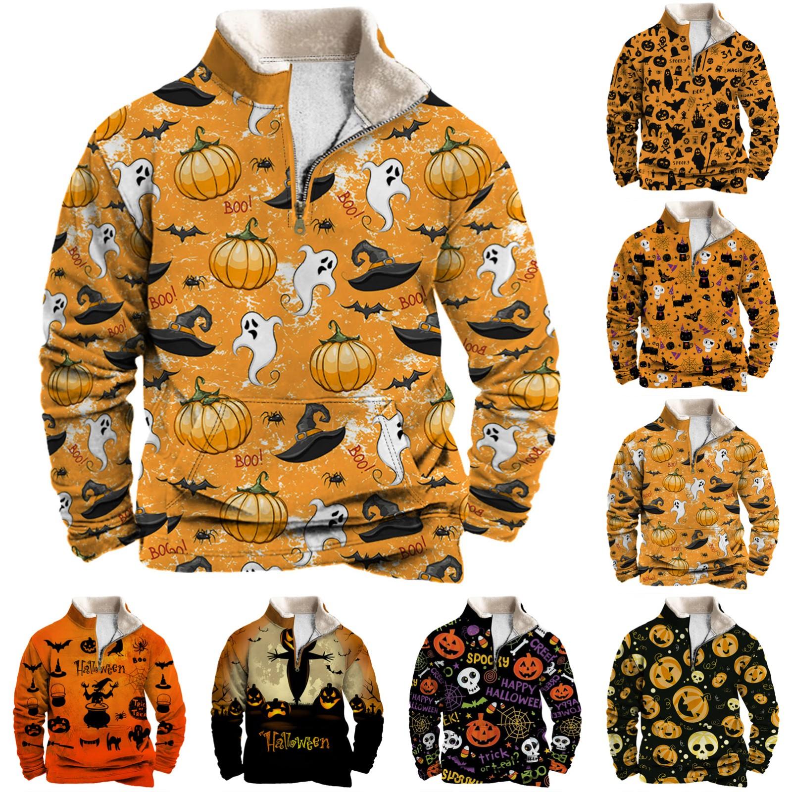 Ximalaya Lente en herfst herensweatshirt met staande kraag is outdoor casual truien tops XL zwart