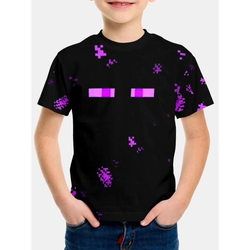 HerSight Kleding Kinder T-shirts voor kinderen Jongens Shirt Tops Kleding voor jongens Minion Kids Zomerkleding Kinder T-shirt Top 120