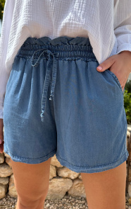 Jurkjes Loose Fit Short Evelyn Denim