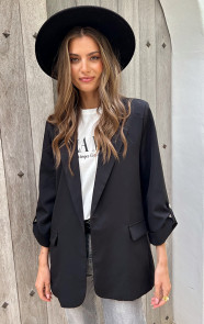 The Musthaves Oversized Blazer Limited Zwart