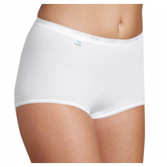 Sloggi Witte  basic maxi dames slip -