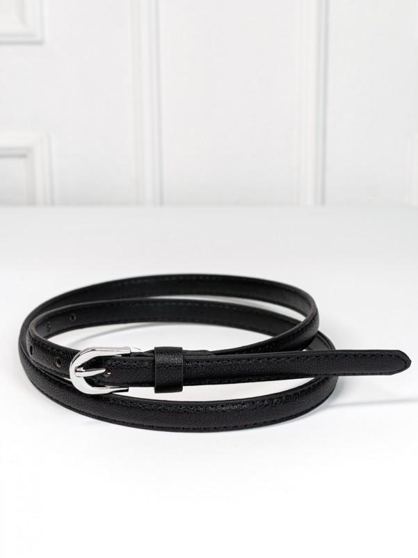 Issa Plus Dunne klassieke  eco-leren riem Universal bruin