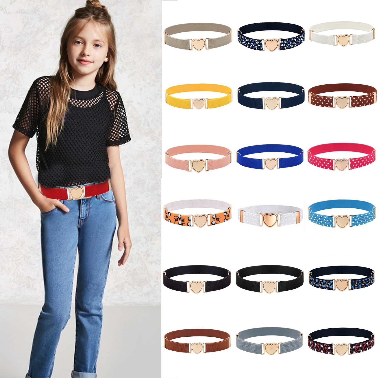 Ximalaya Ramidos kinderriem, meisjesdecoratie, rok, elastiek, heren en dames, verstelbare elastische vrijetijds-jeugdriem One Size