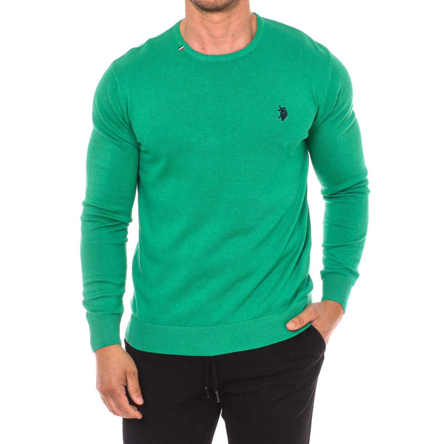 U.S. Polo Assn. Jersey Manga Larga 67923 para Hombre XL groen