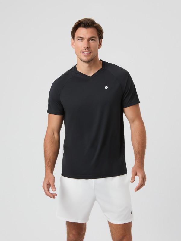 Björn Borg Ace v-neck t-shirt 10003634-bk001