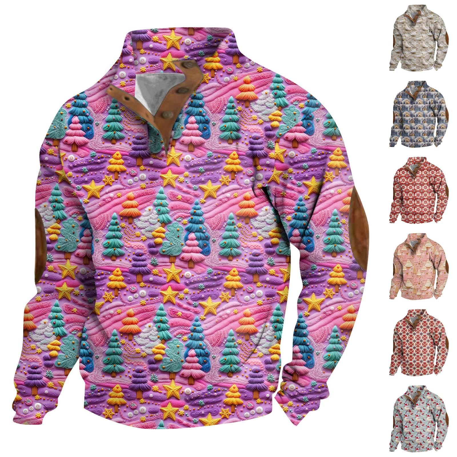 Winnerer Saturn Lente en heren staande kraag sweatshirt is outdoor casual truien tops L blauw