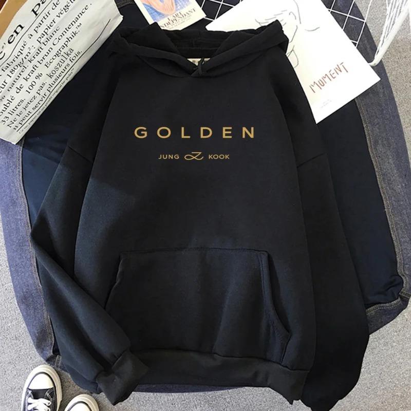 WowClassic JungKook Seven Hoodie Heren Harajuku Esthetische Hoodies Herfst Winter Letter Print Seven Fleece Truien Sweatshirts Hoodies & Sweatshirts Heren S