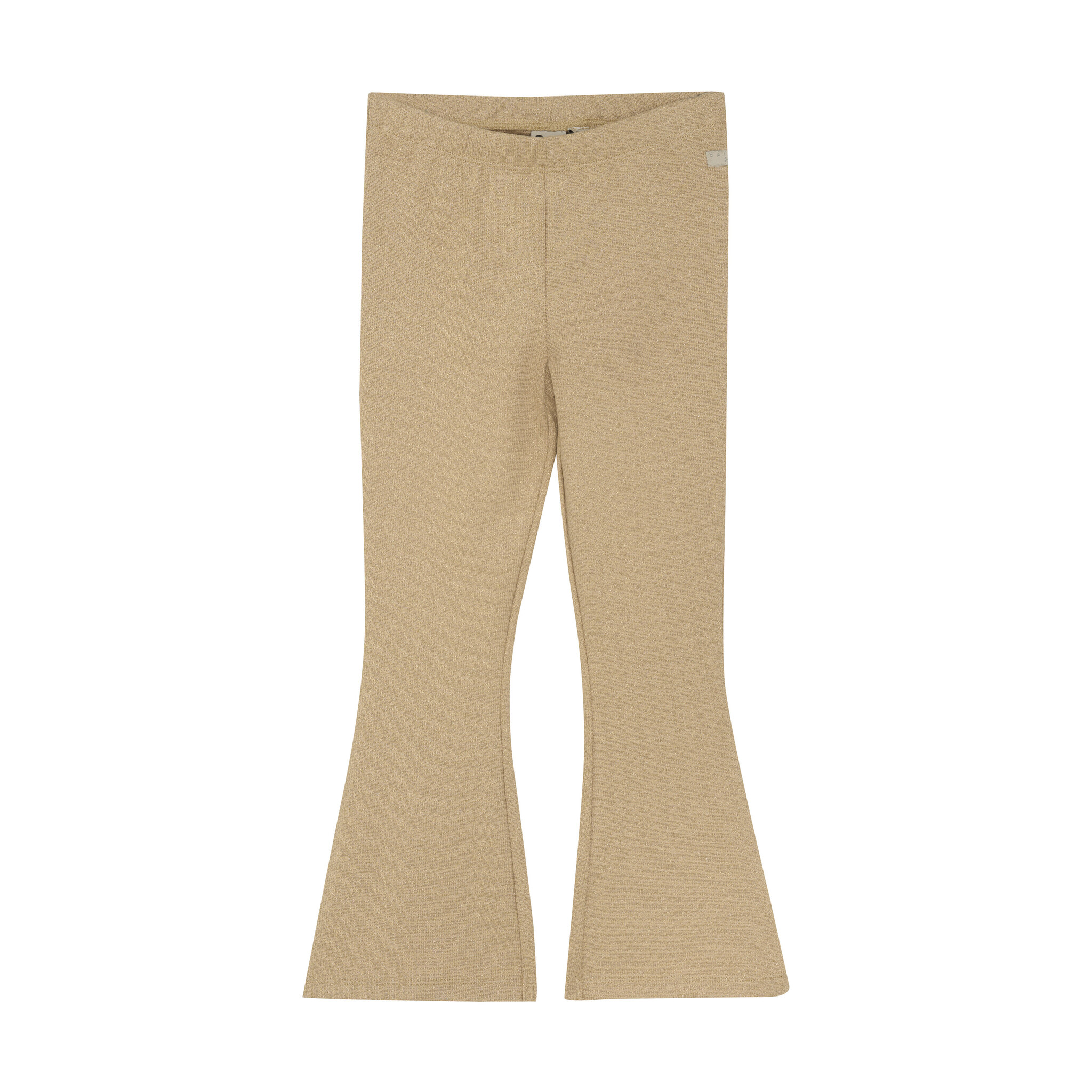 Daily7 Zomer flair broek meisjes - zand - glitter