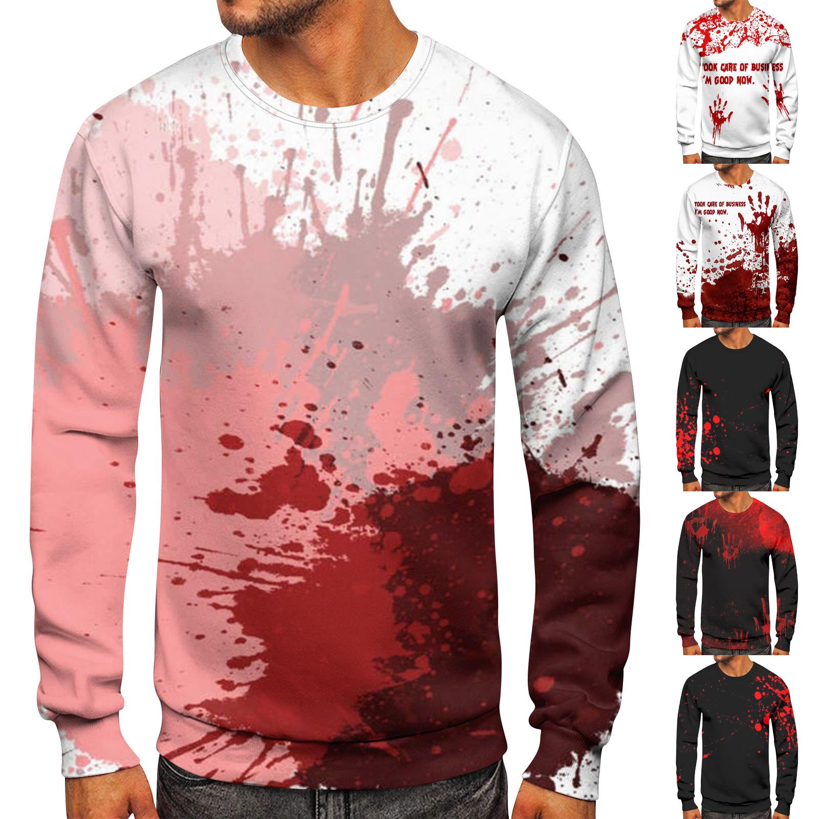 Winnerer Saturn Heren ronde hals tops Heren casual mode lange mouw O hals trui L zwart