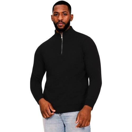 Casual Classics herensweater met ringgesponnen katoen XL zwart