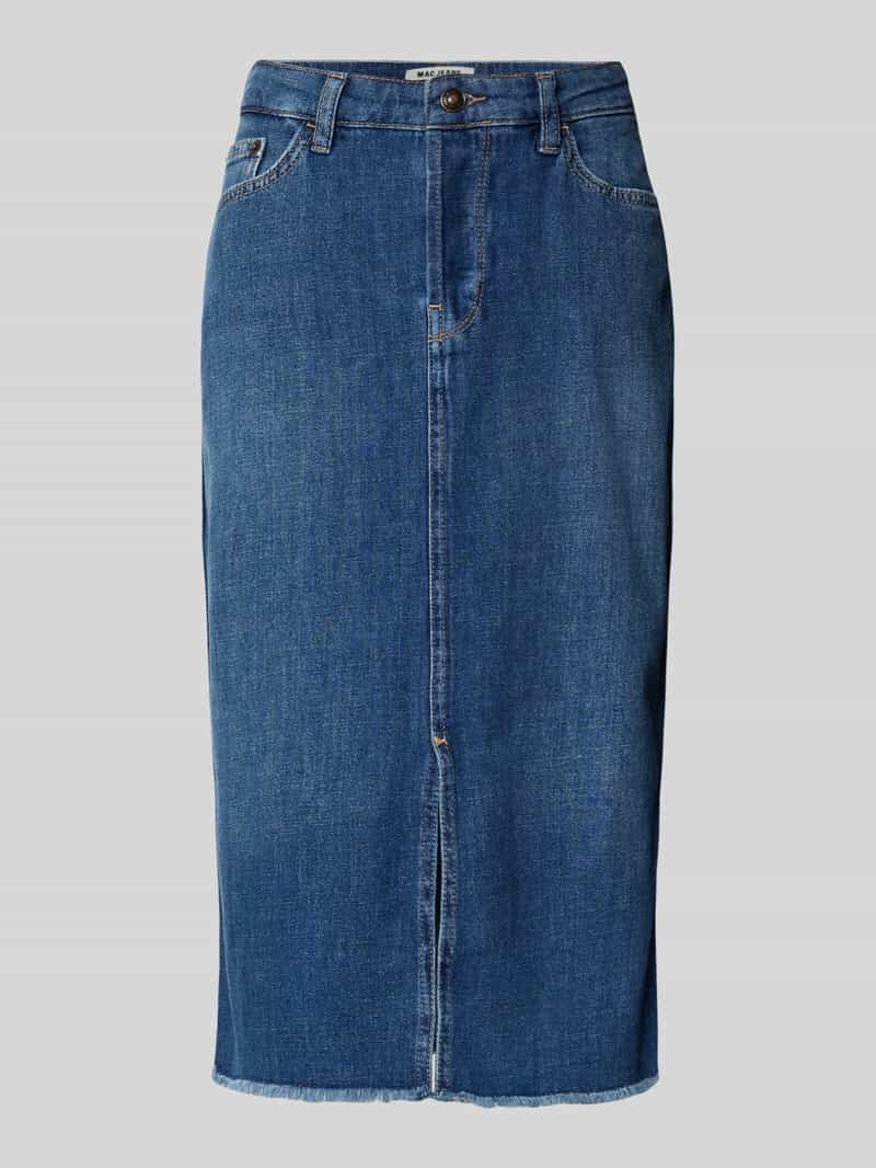 MAC Midirok MIDI SKIRT fringe