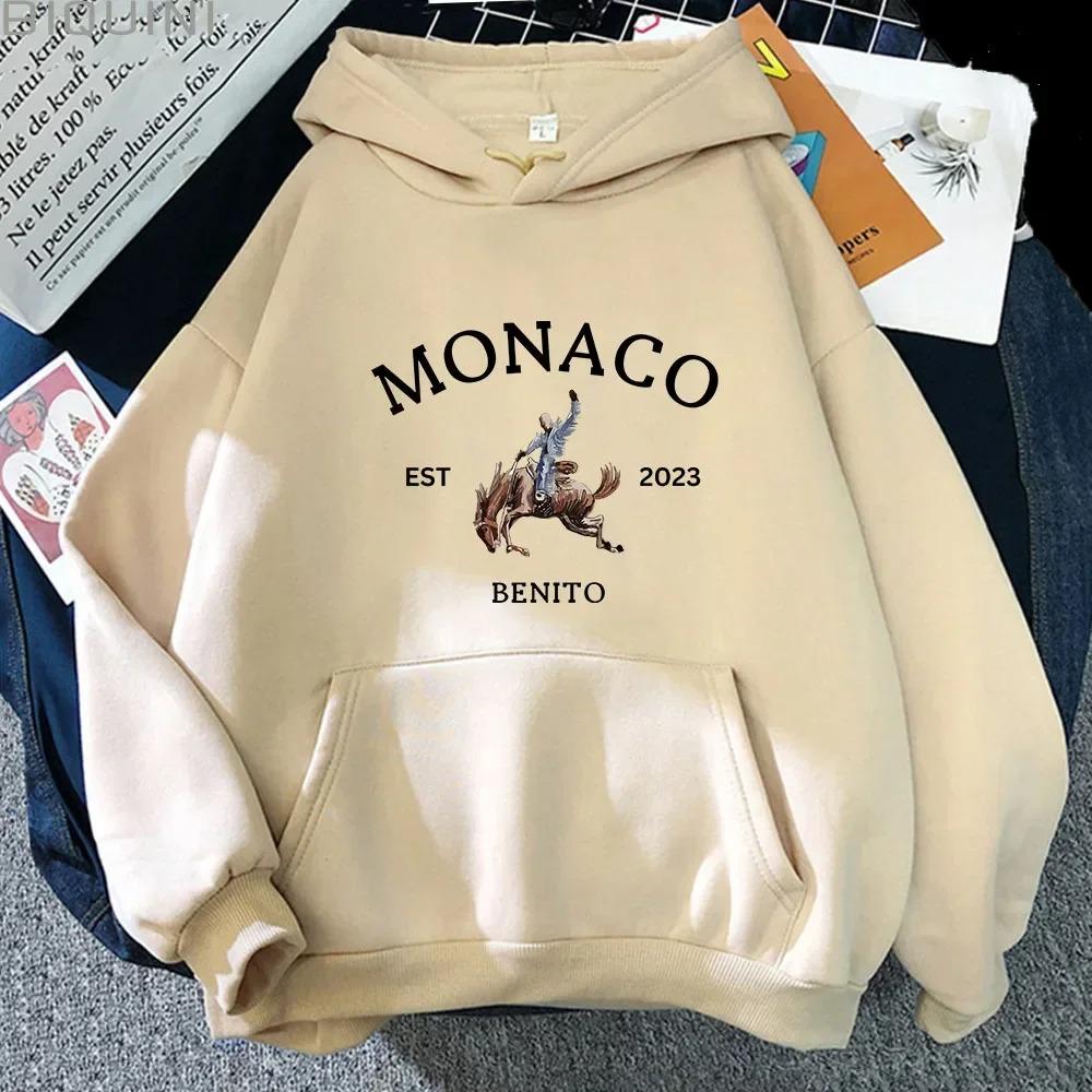 Trendy discount Bad Bunny Nieuw Album Nadie Sabe Lo Que Va Pasar Manana Sweatshirts Heren Grunge Street Hoodies Kleding Warme Oversized Truien 90s XS kaki