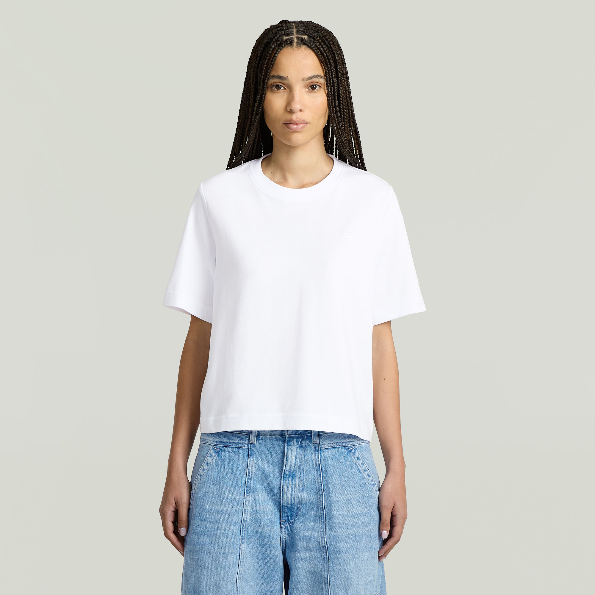 G-Star RAW Boxy T-shirt - Wit - Dames