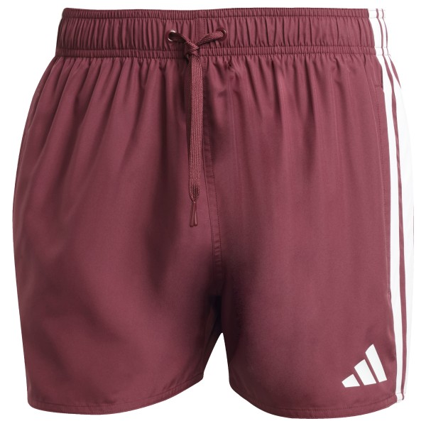 Adidas  3 Stripes Bold Short 3'' - Zwembroek, rood