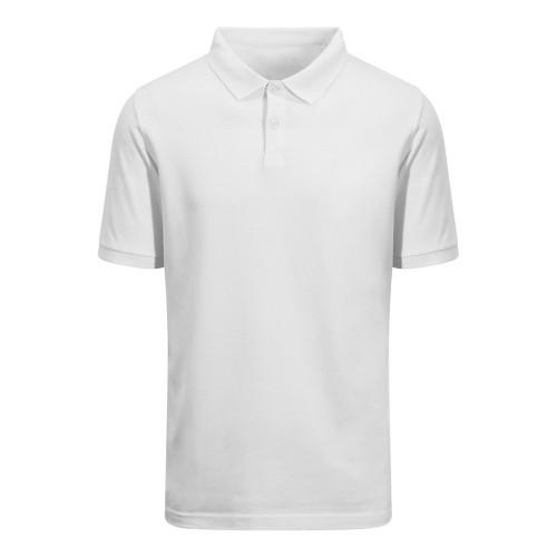 Awdis ecologie volwassenen unisex Etosha biologisch poloshirt L wit