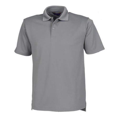 Henbury CoolPlus-poloshirt voor heren L grijs
