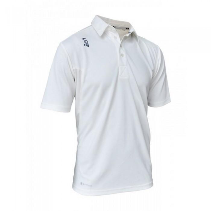 Kookaburra Unisex volwassen Pro speler cricket shirt M wit
