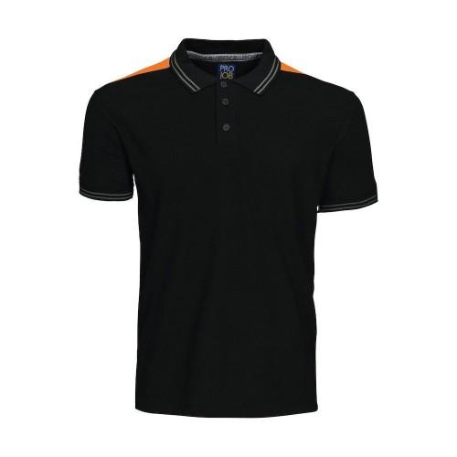 Pertemba FR - Apparel Projob heren piqué poloshirt 3XL geel/zwart
