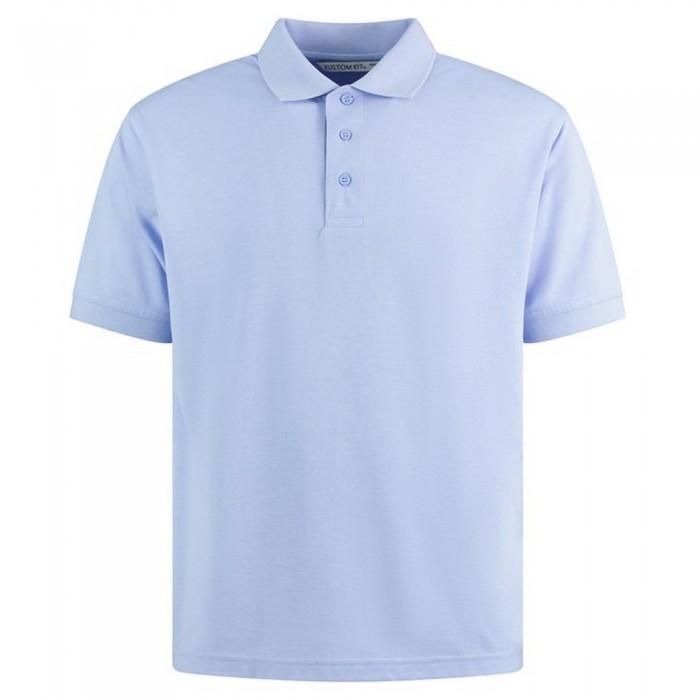 Kustom Kit Klassiek Superwash 60°C klassiek poloshirt voor heren S kanariegele kleur