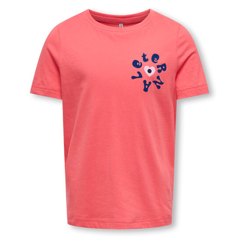 KIDS ONLY Shirt met korte mouwen KOGHAPPY LIFE O-NECK SS TOP JRS