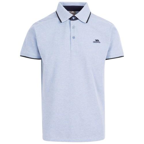 Trespass Mens Skate Polo Shirt XL denimblauwe kleur