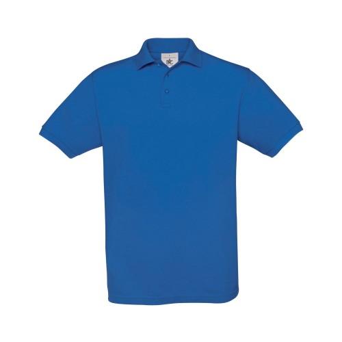 B&C Mens Safran Polo Shirt L wit