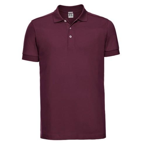 Russell heren piqué stretchpoloshirt 3XL grijs