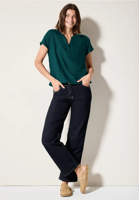 Cecil Blouse in effen kleur