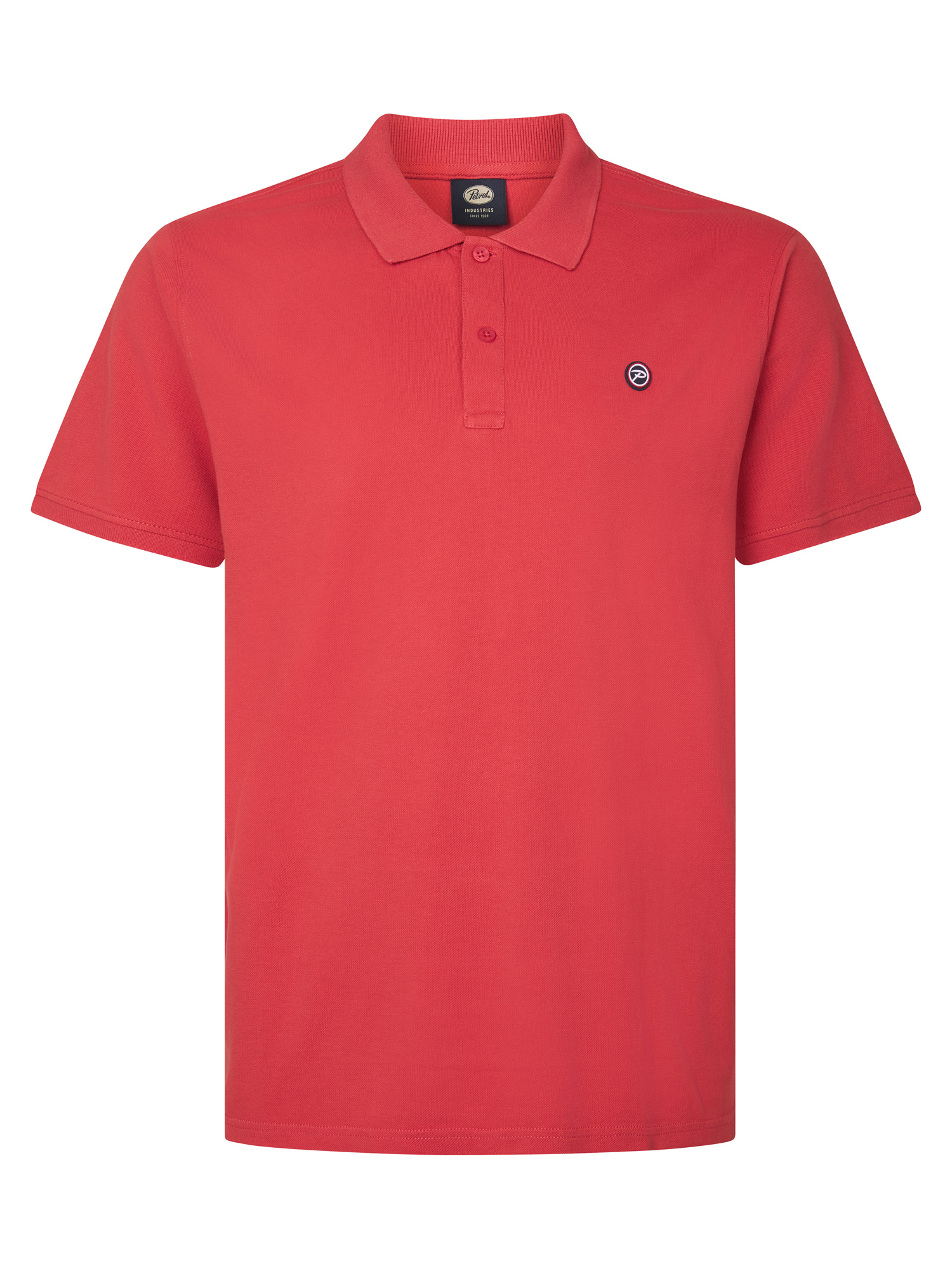 Petrol Industries Poloshirt met geborduurd logo