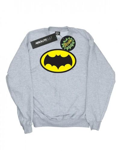 DC Comics Batman TV-serie logo-sweatshirt voor meisjes 12-13 wit