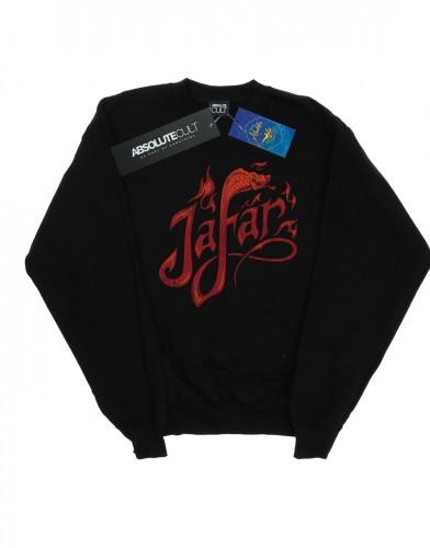 Disney Girls Aladdin film Jafar Flames logo sweatshirt 12-13 wit