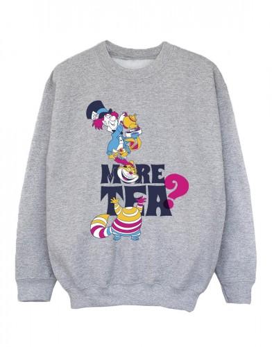 Disney Girls Alice In Wonderland Meer Thee Sweatshirt 12-13 wit