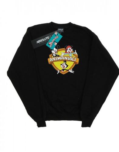 Animaniacs Sweatshirt met logo-embleem voor meisjes 12-13 wit