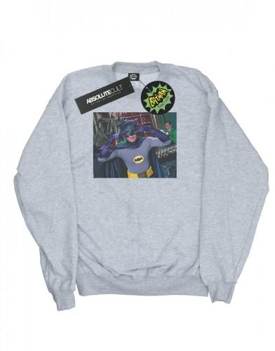 DC Comics Batman TV-serie Batdance Photo-sweatshirt voor meisjes 12-13 wit