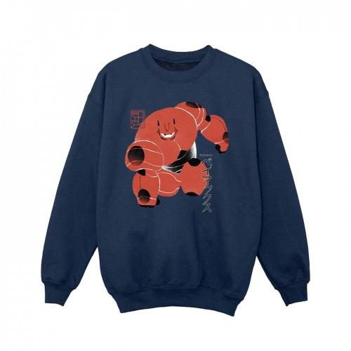 Disney Big Hero 6 Baymax Suite Pose-sweatshirt voor meisjes 5-6 Years wit