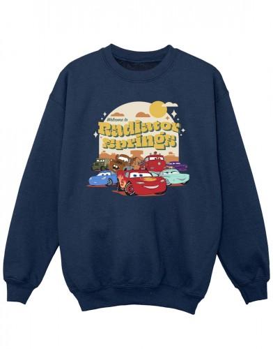 Disney Girls Cars Radiator Springs Group-sweatshirt 5-6 Years wit