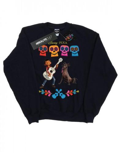 Disney meisjes Coco Miguel logo sweatshirt 7-8 Years wit